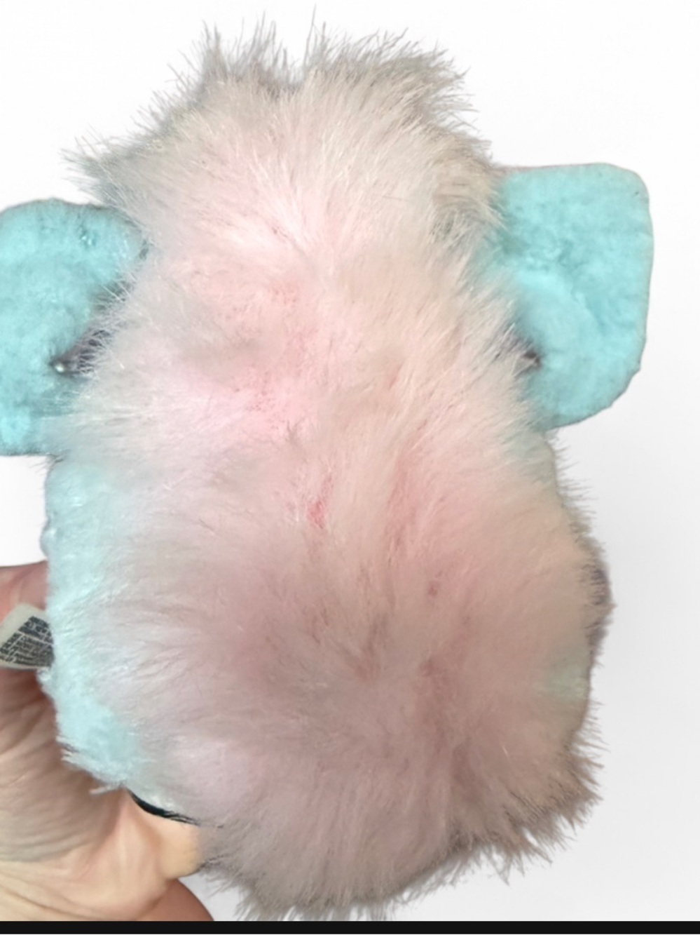 Vintage furby original year 2000 cotton candy Blue & pink Plush Furby Toy - Picture 4 of 4